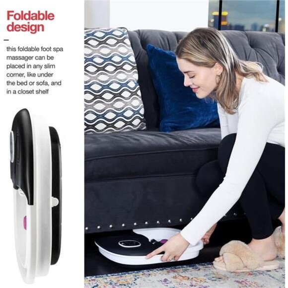 Medical king Foot Spa with Heat and Massage and Jets Includes A Remote Control - Picture 14 of 16